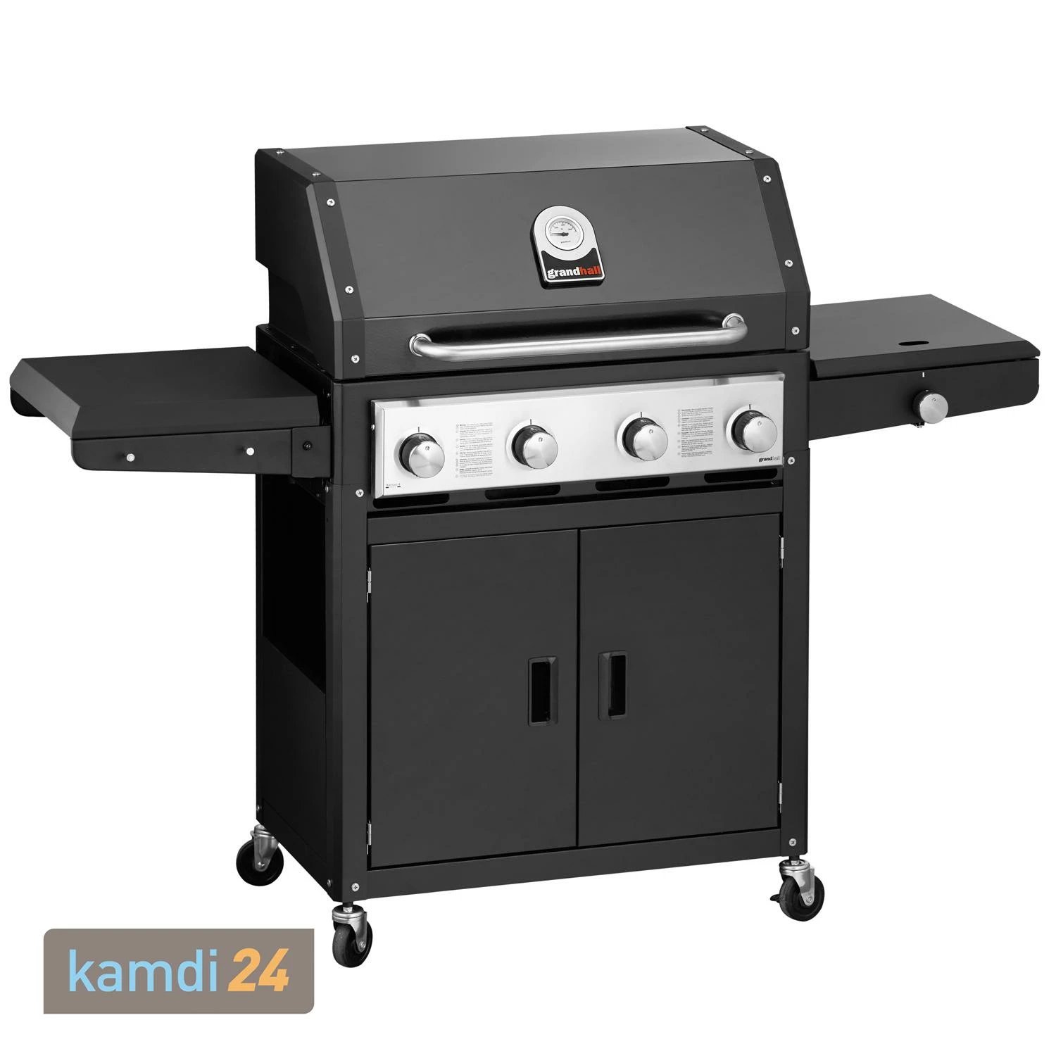 Grandhall Xenon 4 Gasgrill Schwarz 4 Grandhall Xenon 4 Gasgrill Schwarz – Bild 2