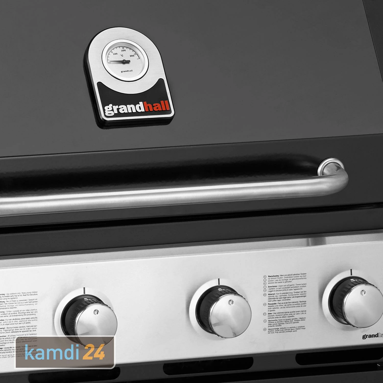 Grandhall Xenon 4 Gasgrill Schwarz 12 Grandhall Xenon 4 Gasgrill Schwarz – Bild 10
