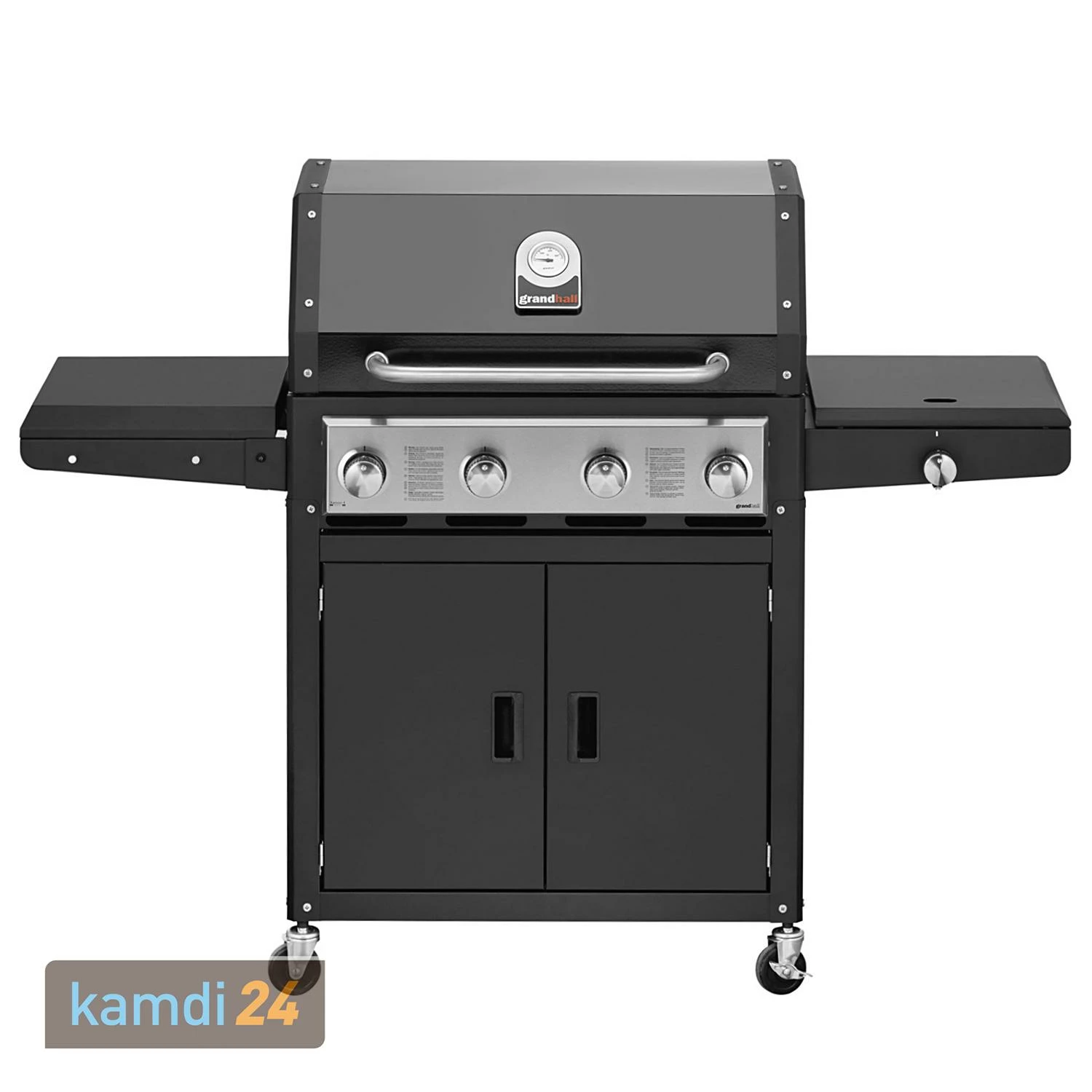 Grandhall Xenon 4 Gasgrill Schwarz 3 Grandhall Xenon 4 Gasgrill Schwarz