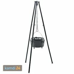 Grill Guru Dutch Oven Set Inkl. Dreibein Und Dutch Oven 3 L In Holzkiste