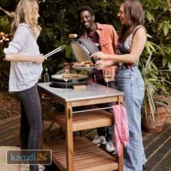 Grill Guru Grilltisch Compact Natur -Outdoorchef-ausverkauf grill guru grilltisch compact natur 22651 m 2