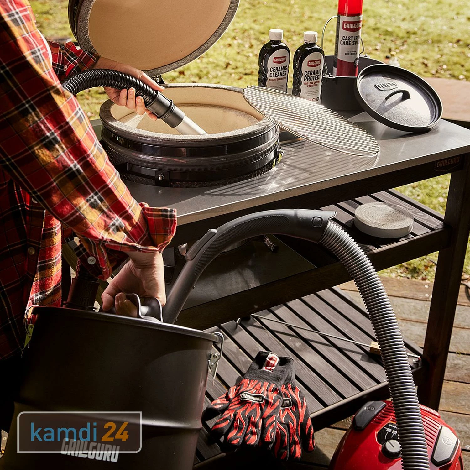 Grill Guru Grilltisch Compact Schwarz Lasiert 5 Grill Guru Grilltisch Compact Schwarz Lasiert – Bild 3