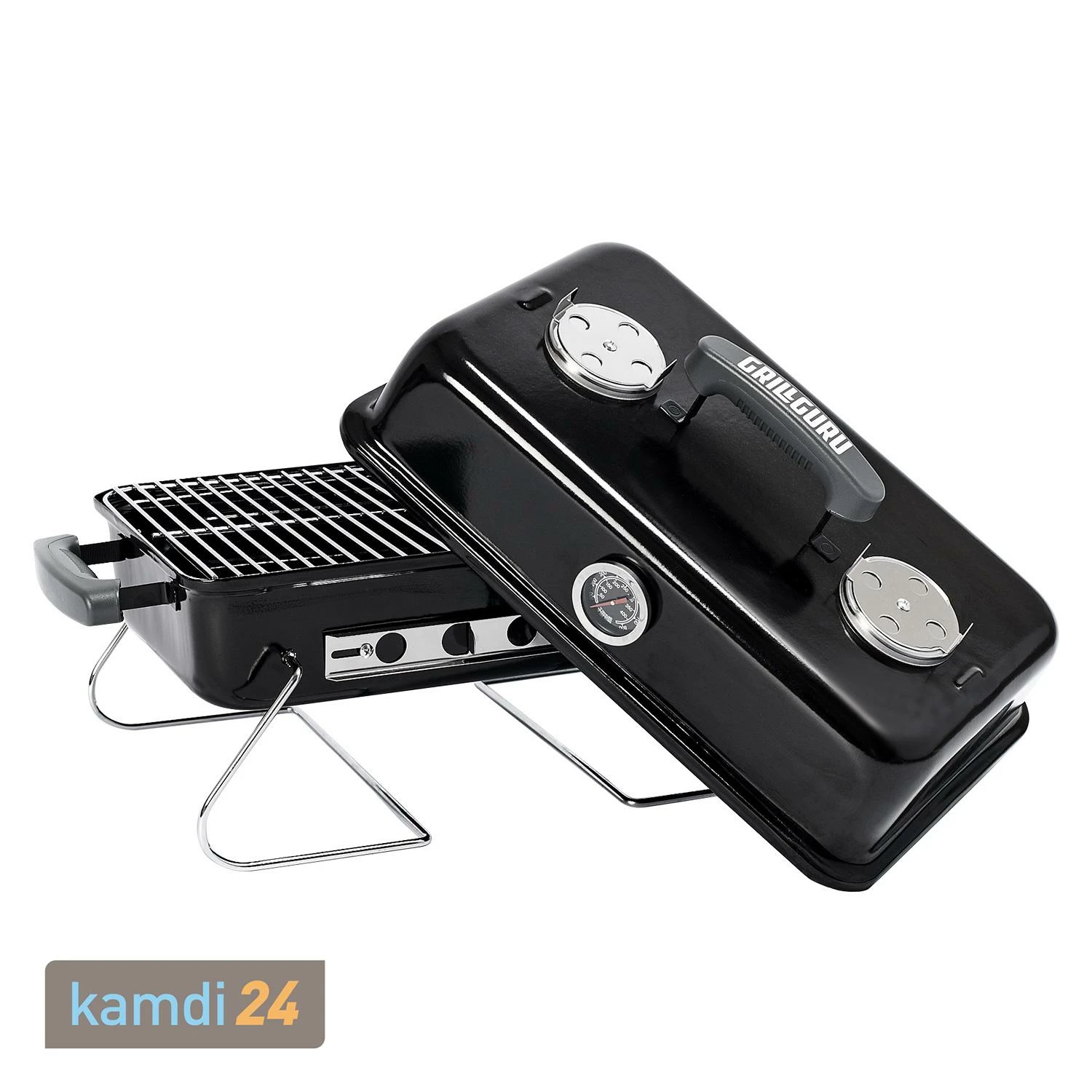 Grill Guru Picnic To Go Holzkohlegrill 4 Grill Guru Picnic To Go Holzkohlegrill – Bild 2