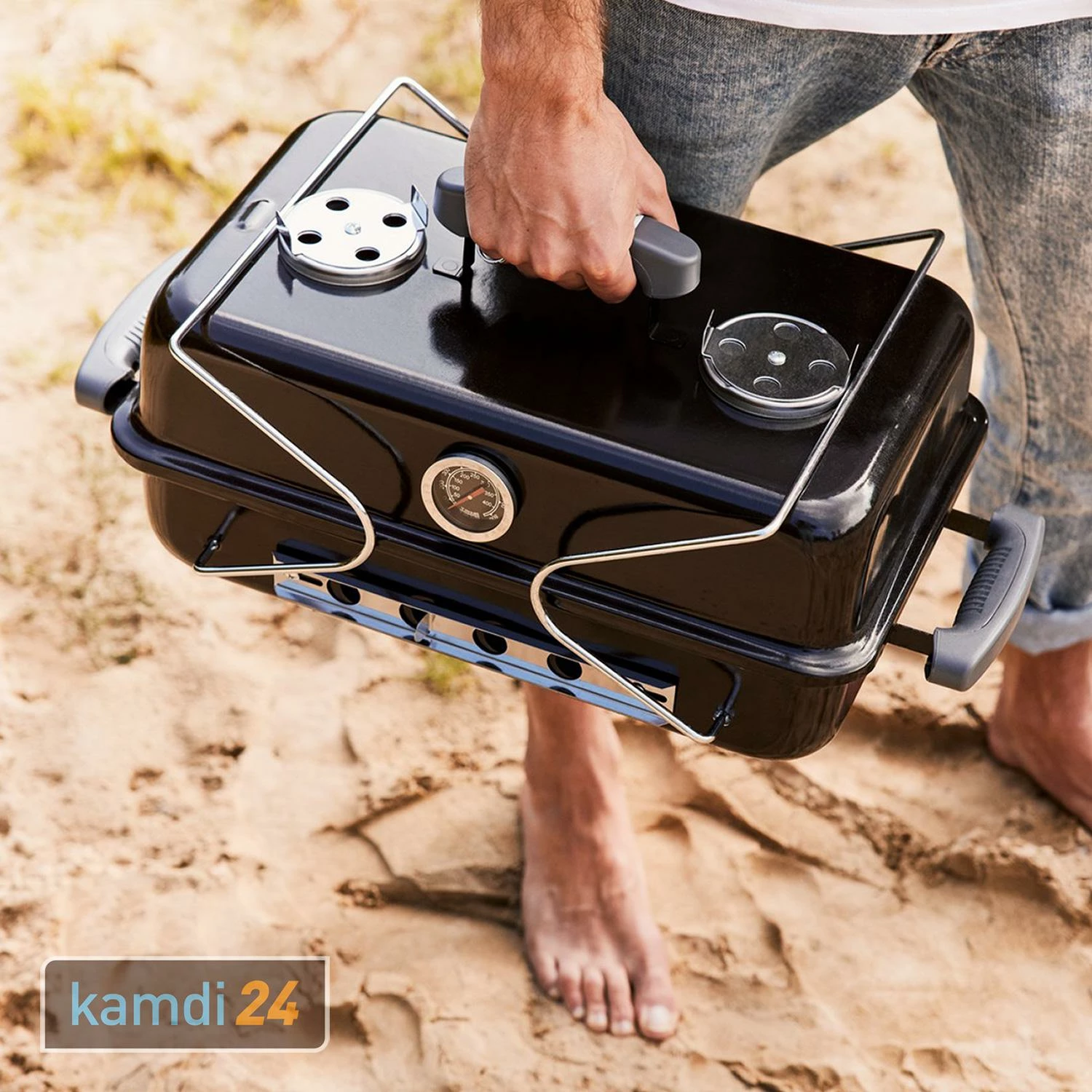 Grill Guru Picnic To Go Holzkohlegrill 7 Grill Guru Picnic To Go Holzkohlegrill – Bild 5