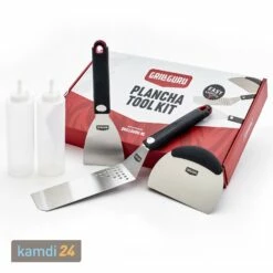Grill Guru Powerplate Plancha Tool Kit 5-tlg. -Outdoorchef-ausverkauf grill guru powerplate plancha tool kit 5 tlg 22713 m 2
