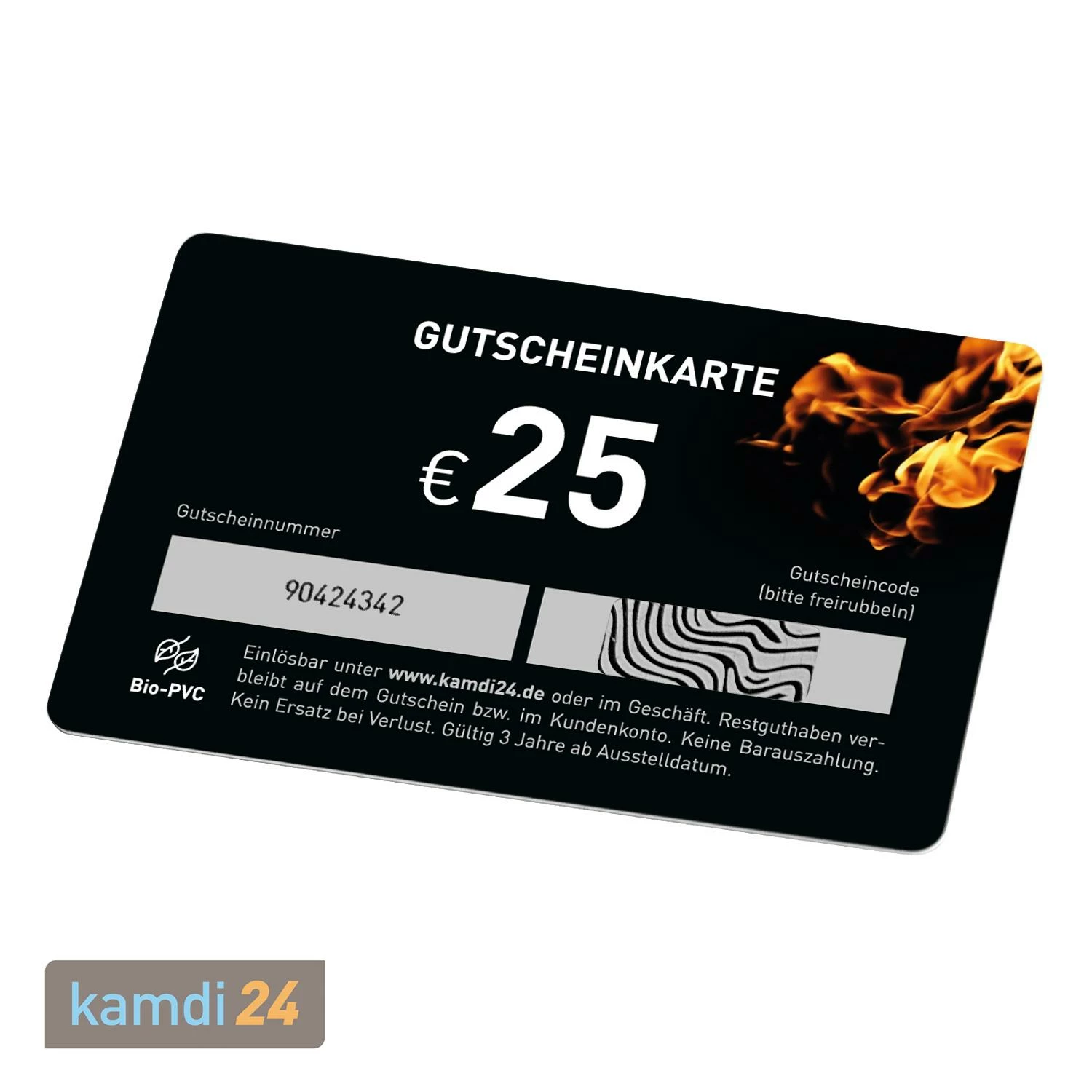 Kamdi24 Geschenkgutschein Feuer 25 € 4 Kamdi24 Geschenkgutschein Feuer 25 € – Bild 2