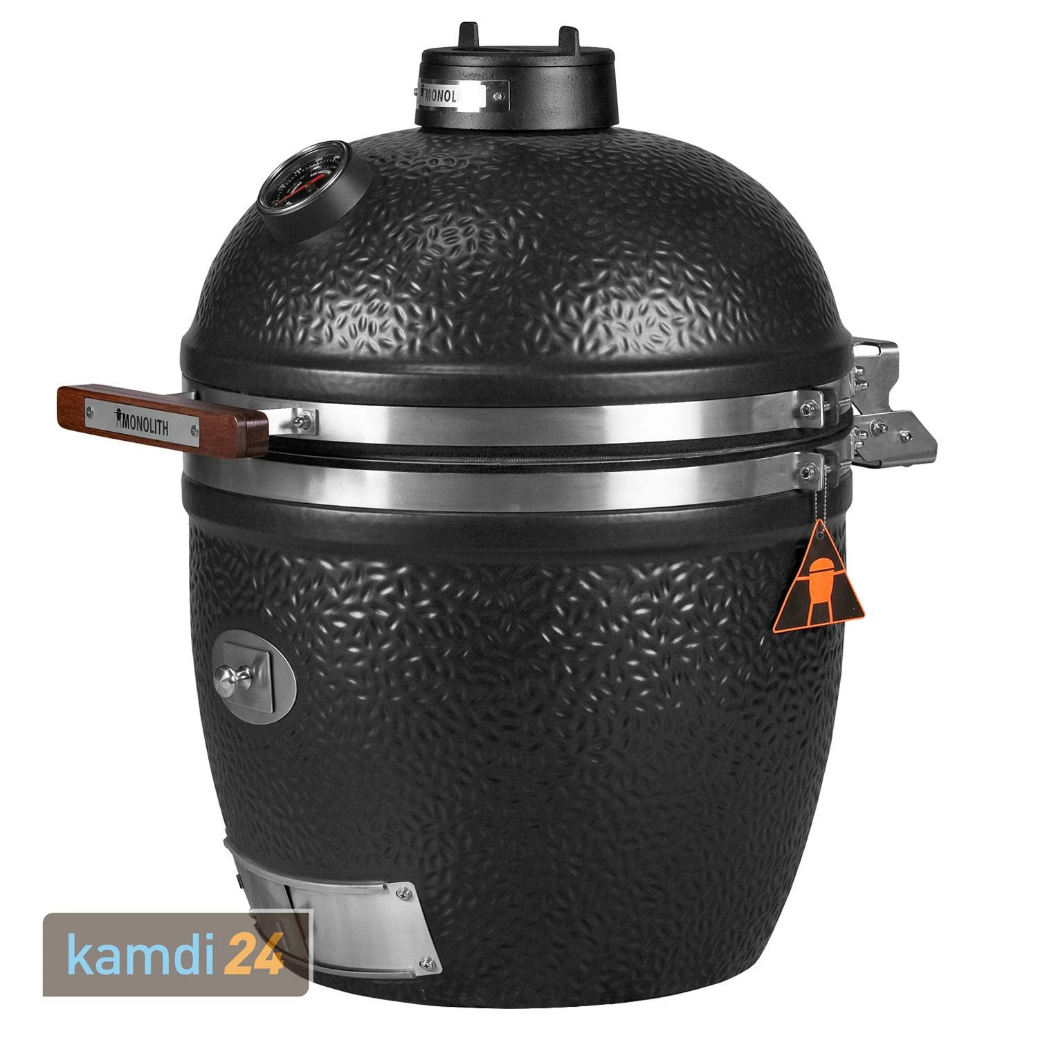 MONOLITH Avantgarde CLASSIC Keramikgrill Schwarz 4 MONOLITH Avantgarde CLASSIC Keramikgrill Schwarz – Bild 2