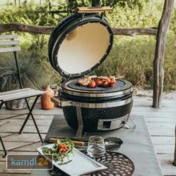 MONOLITH ICON Keramikgrill Inkl. Edelstahlgestell, Grillrost, Feuerbox Und Grillrostheber -Outdoorchef-ausverkauf monolith icon keramikgrill inkl edelstahlgestell grillrost feuerbox und grillrostheber m 6