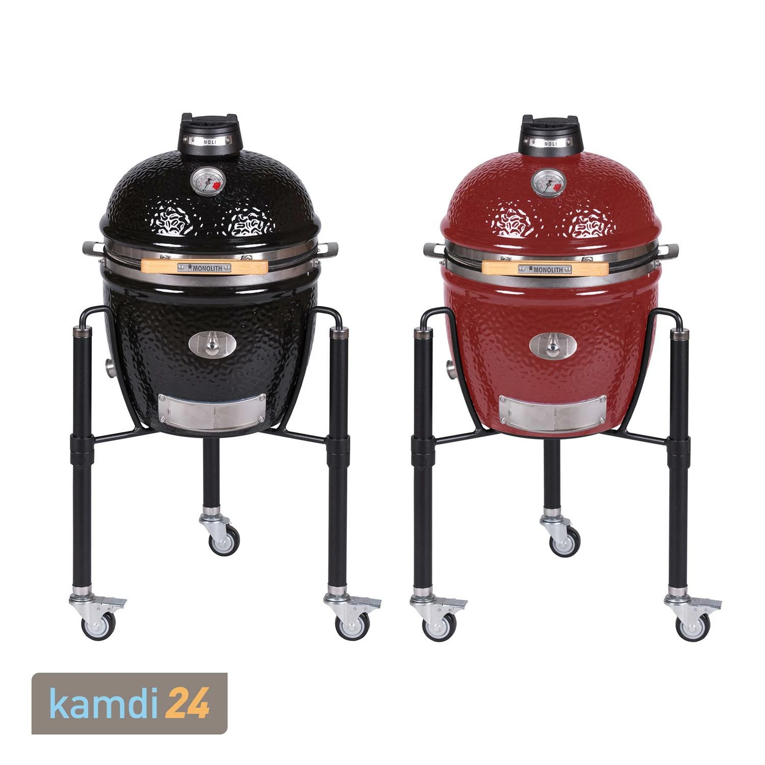 MONOLITH JUNIOR Keramikgrill PRO-Serie 2.0 Rot Mit Gestell 7 MONOLITH JUNIOR Keramikgrill PRO-Serie 2.0 Rot Mit Gestell – Bild 5