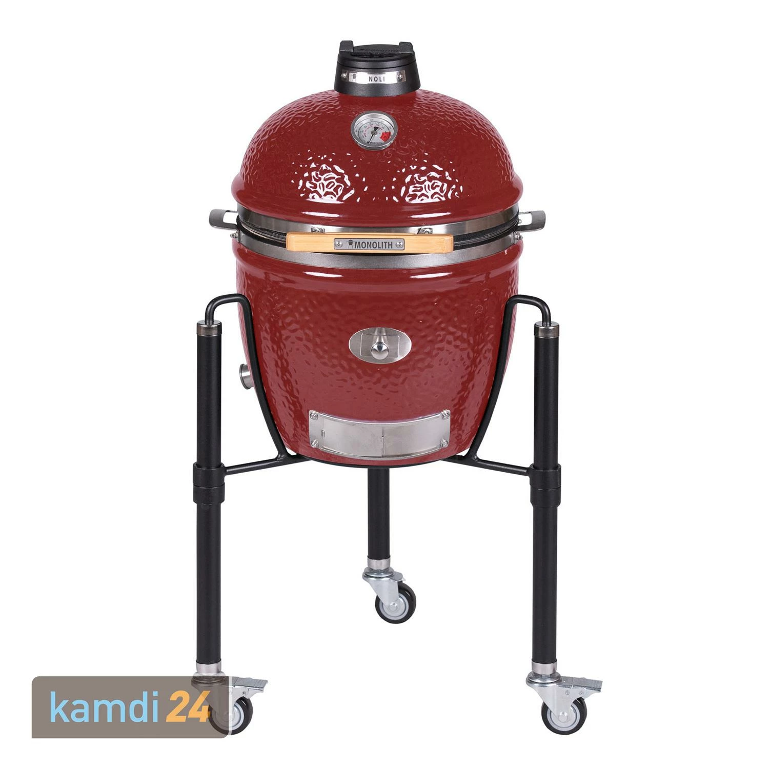MONOLITH JUNIOR Keramikgrill PRO-Serie 2.0 Rot Mit Gestell 3 MONOLITH JUNIOR Keramikgrill PRO-Serie 2.0 Rot Mit Gestell