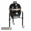 MONOLITH JUNIOR Keramikgrill PRO-Serie 2.0 Schwarz Mit Gestell -Outdoorchef-ausverkauf monolith junior pro serie 20 schwarz mit gestell