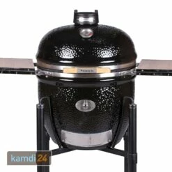 MONOLITH LeCHEF Keramikgrill PRO-Serie 2.0 Schwarz Mit Gestell Und Seitentischen -Outdoorchef-ausverkauf monolith lechef keramikgrill pro serie 20 schwarz mit gestell und seitentischen m 6