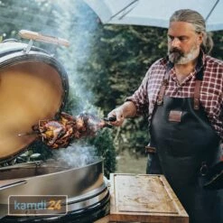 MONOLITH LeCHEF Keramikgrill PRO-Serie 2.0 Schwarz Mit Gestell Und Seitentischen -Outdoorchef-ausverkauf monolith lechef keramikgrill pro serie 20 schwarz mit gestell und seitentischen m 9