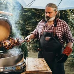 MONOLITH Lederschürze Größe L -Outdoorchef-ausverkauf monolith lederschuerze groesse l m 3