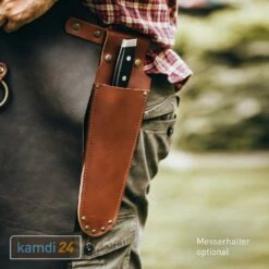 MONOLITH Lederschürze Größe L -Outdoorchef-ausverkauf monolith lederschuerze groesse l m 5