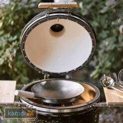 MONOLITH Wokhalter Edelstahl Für LeCHEF -Outdoorchef-ausverkauf monolith wokhalter edelstahl fuer lechef m 5