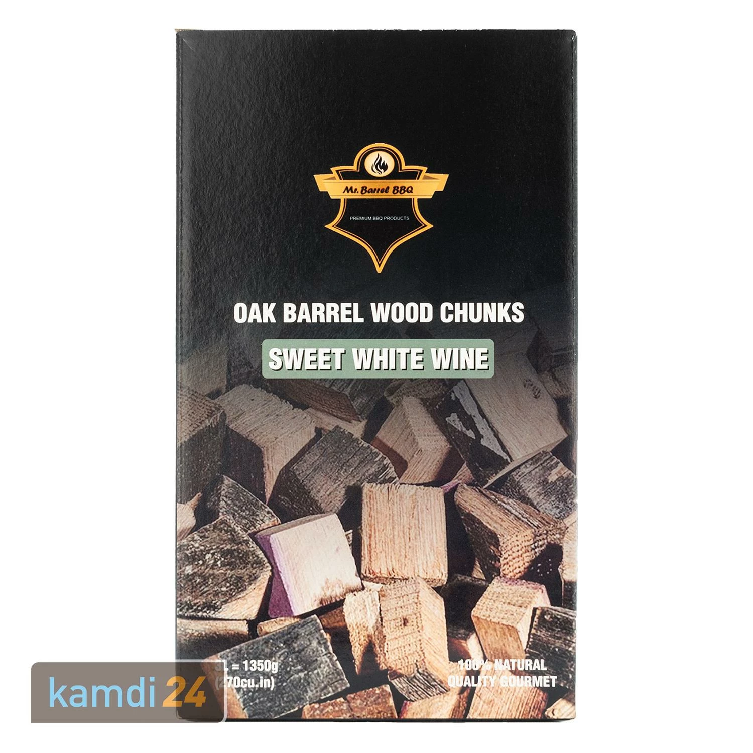 Mr. Barrel BBQ Chunks L Sweet White Wine, 1,35 Kg 3 Mr. Barrel BBQ Chunks L Sweet White Wine, 1,35 Kg