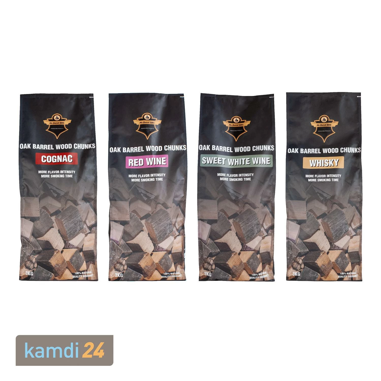 Mr. Barrel BBQ Chunks XL Whiskey, 3 Kg 11 Mr. Barrel BBQ Chunks XL Whiskey, 3 Kg – Bild 9