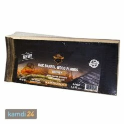 Mr. Barrel BBQ Planks L Whiskey, 3er-Set