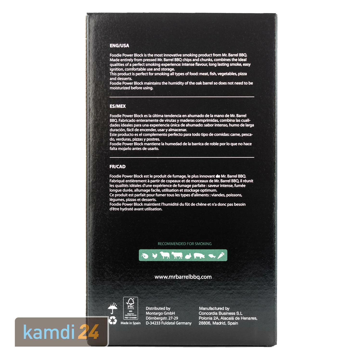 Mr. Barrel BBQ Smoking Pellets L Olive, 2 Kg 6 Mr. Barrel BBQ Smoking Pellets L Olive, 2 Kg – Bild 4