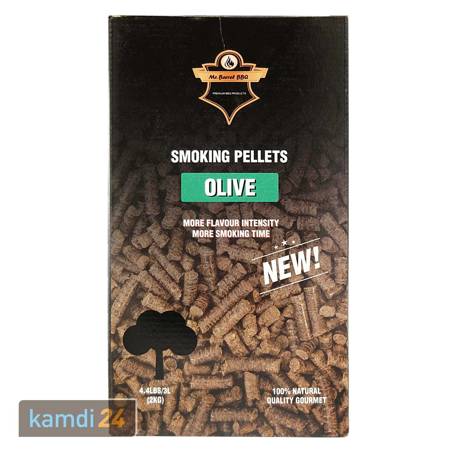 Mr. Barrel BBQ Smoking Pellets L Olive, 2 Kg 3 Mr. Barrel BBQ Smoking Pellets L Olive, 2 Kg