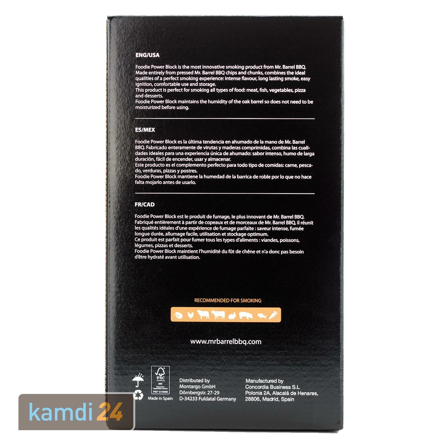 Mr. Barrel BBQ Smoking Pellets L Peach, 2 Kg 6 Mr. Barrel BBQ Smoking Pellets L Peach, 2 Kg – Bild 4