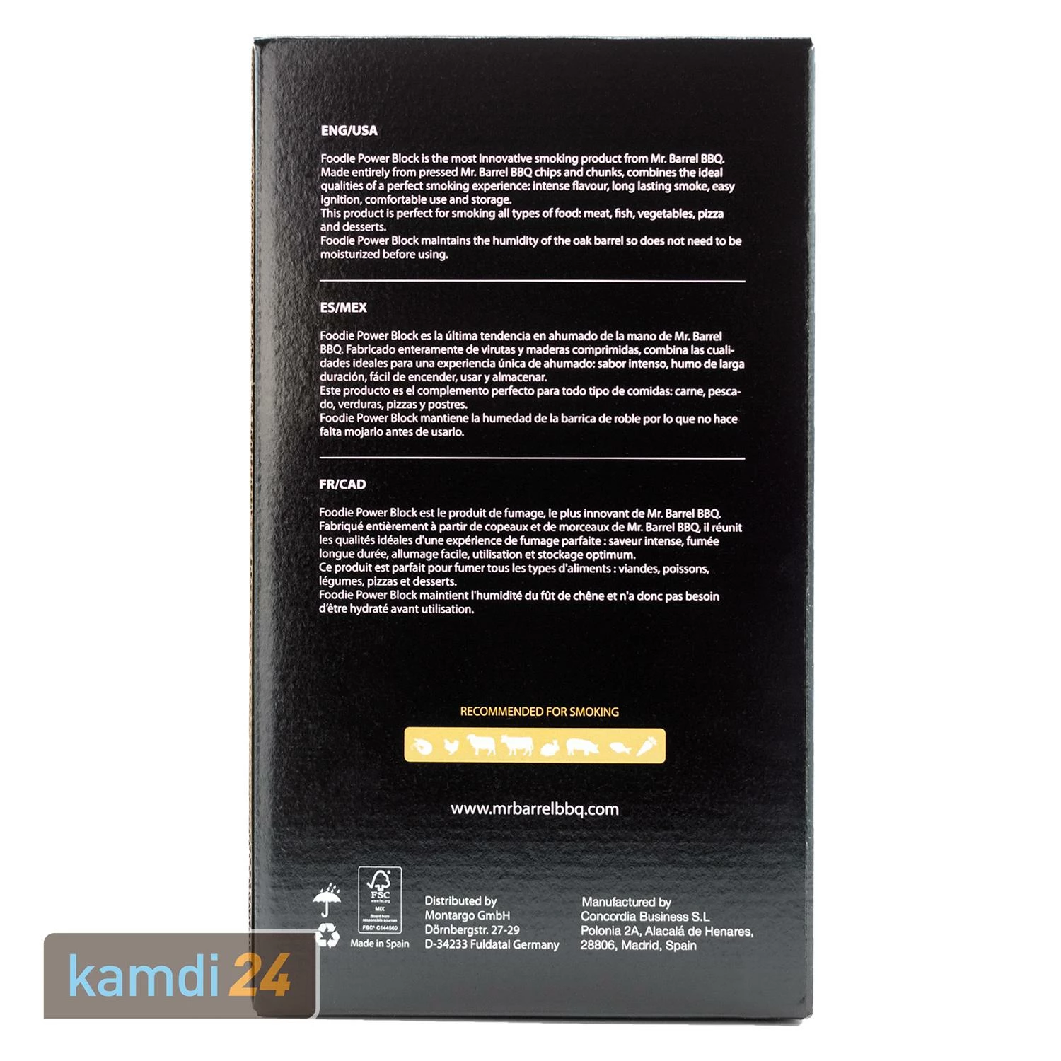 Mr. Barrel BBQ Smoking Pellets L Whiskey, 2 Kg 6 Mr. Barrel BBQ Smoking Pellets L Whiskey, 2 Kg – Bild 4