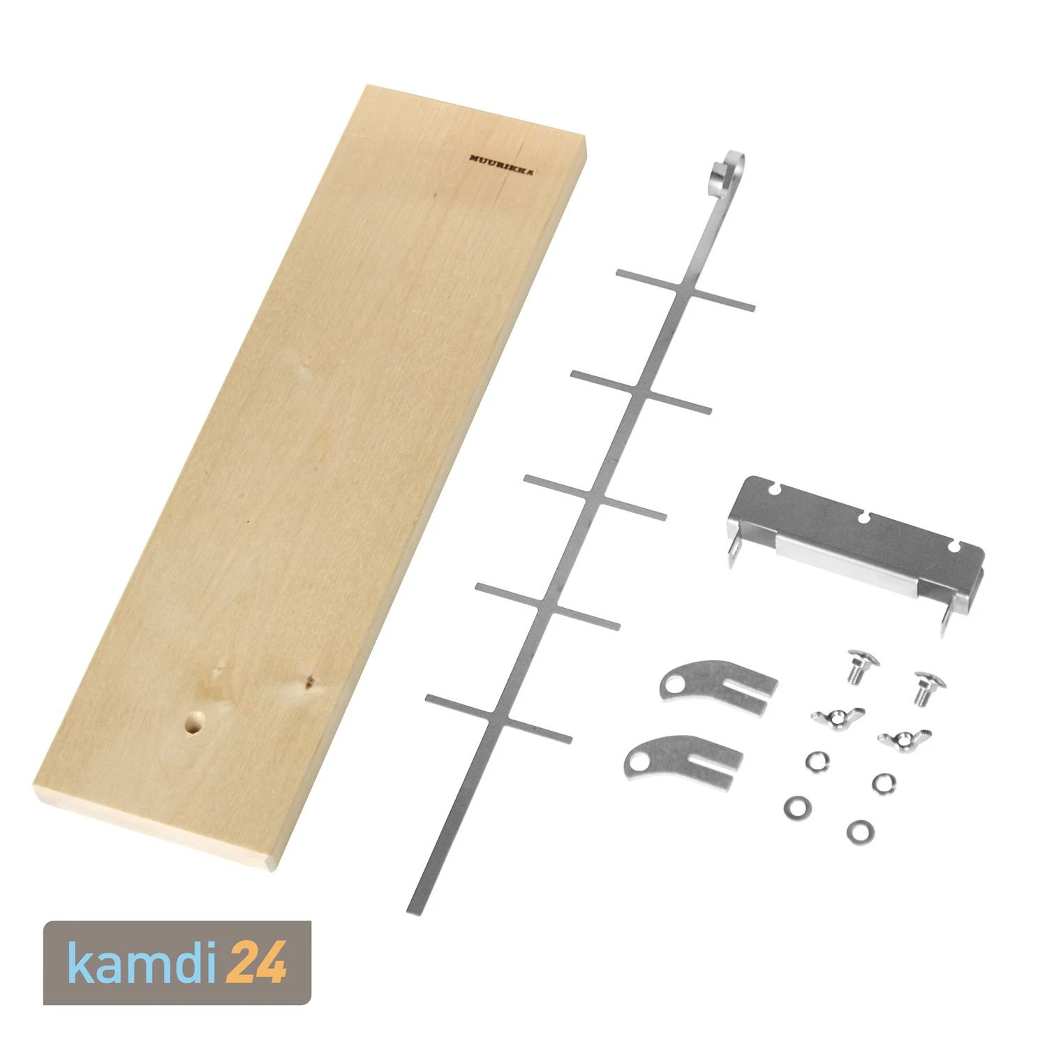 Muurikka Flammlachsbrett Mit Halterung Und Rahmen 4 Muurikka Flammlachsbrett Mit Halterung Und Rahmen – Bild 2