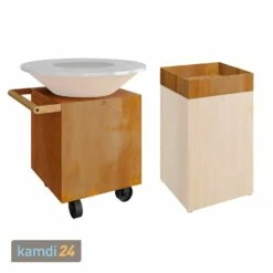 OFYR Classic Corten 100 Grill & Feuerstelle Upgrade-Set Zum PRO Mit Feuer-/Pflanzenaufsatz -Outdoorchef-ausverkauf ofyr classic corten 100 grill feuerstelle upgrade set zum pro mit feuer pflanzenaufsatz 22283 m 2