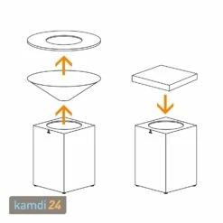 OFYR Classic Corten 100 Grill & Feuerstelle Upgrade-Set Zum PRO Mit Teakholz-Block -Outdoorchef-ausverkauf ofyr classic corten 100 grill feuerstelle upgrade set zum pro mit teakholz block 22282 m 6