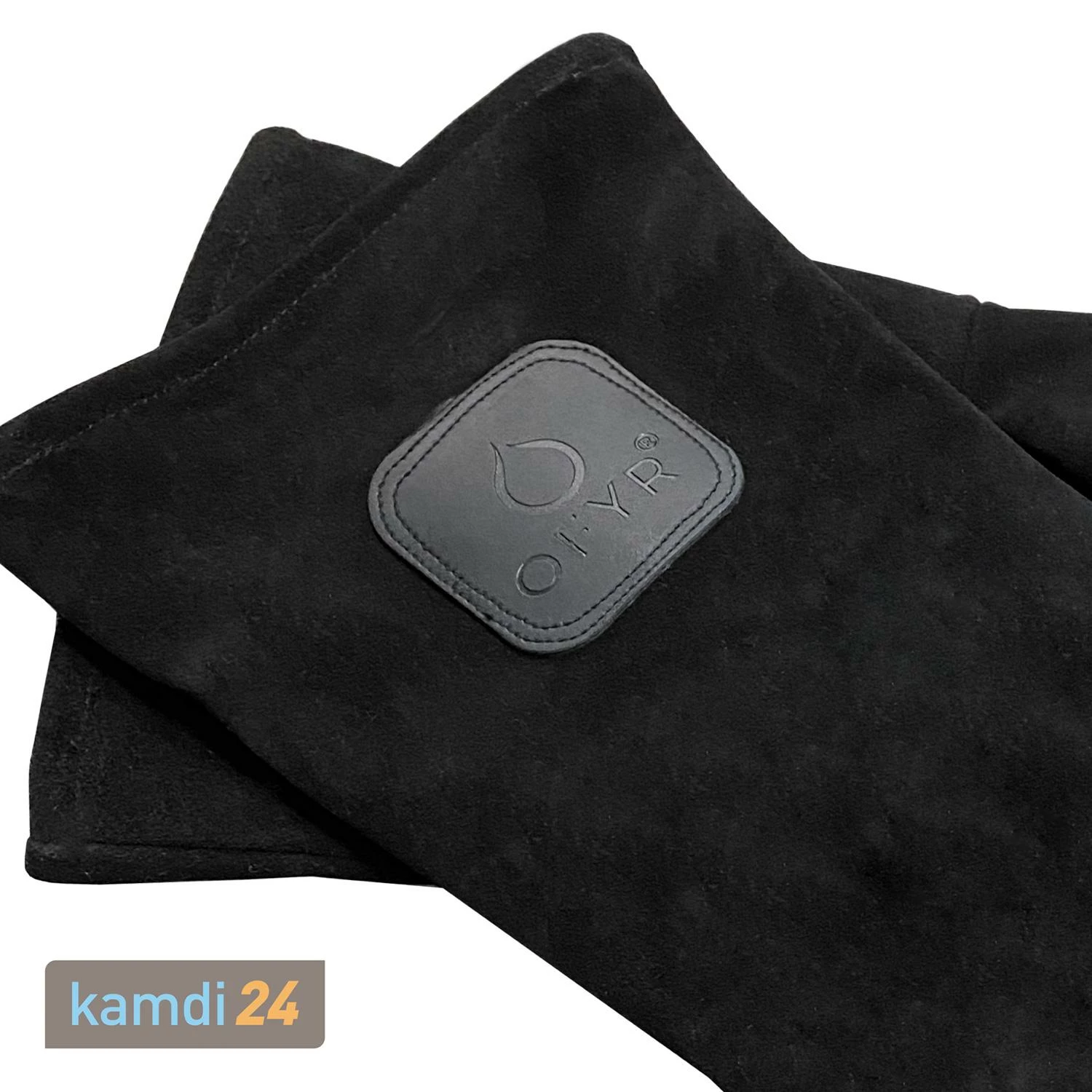 OFYR Grillhandschuhe Wildleder Schwarz 4 OFYR Grillhandschuhe Wildleder Schwarz – Bild 2