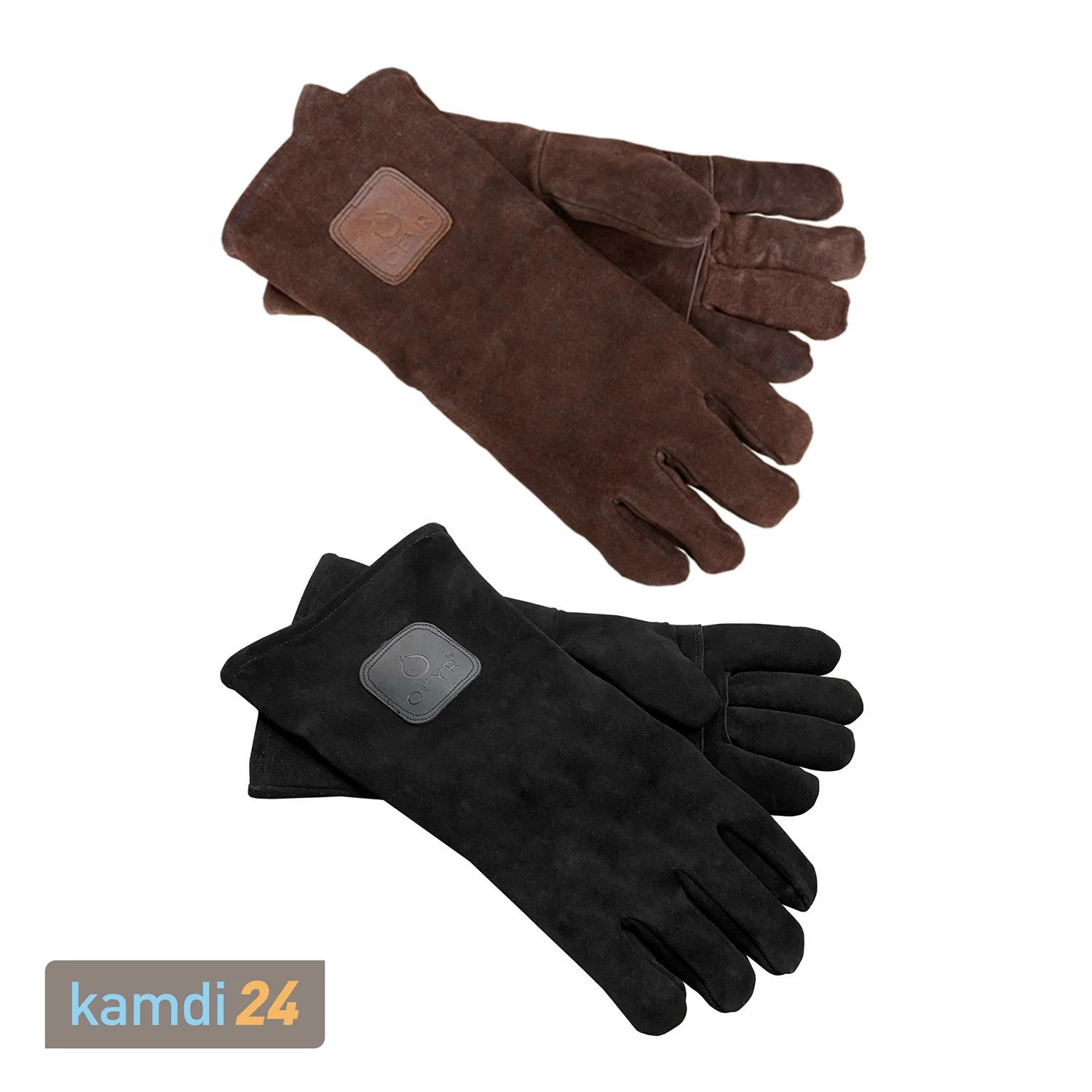 OFYR Grillhandschuhe Wildleder Schwarz 7 OFYR Grillhandschuhe Wildleder Schwarz – Bild 5