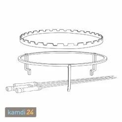 OFYR Grillspieße-Set Für XL Corten 150 -Outdoorchef-ausverkauf ofyr grillspiesse set fuer xl corten 150 m 6