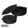 OFYR Outdoor Topf-Set Gusseisen Ø 21 Und 26 Cm -Outdoorchef-ausverkauf ofyr outdoor topf set gusseisen 21 und 26 cm