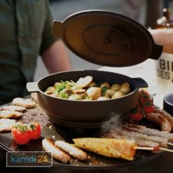 OFYR Outdoor Topf-Set Gusseisen Ø 21 Und 26 Cm 20 OFYR Outdoor Topf-Set Gusseisen Ø 21 Und 26 Cm -Outdoorchef-ausverkauf ofyr outdoor topf set gusseisen 21 und 26 cm 22320 m 8