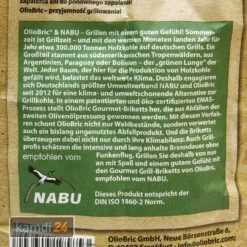 OlioBric Grill-Briketts, Eiform, 3 X 3 Kg (9 Kg) -Outdoorchef-ausverkauf oliobric grill briketts eiform 3 x 3 kg 9 kg 17386 m 10