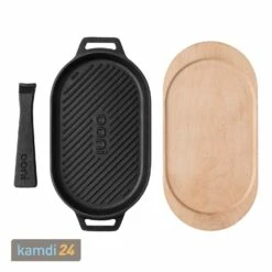 Ooni Bratpfanne Aus Gusseisen Inkl. Untersetzer -Outdoorchef-ausverkauf ooni bratpfanne aus gusseisen inkl untersetzer 24185 m 2