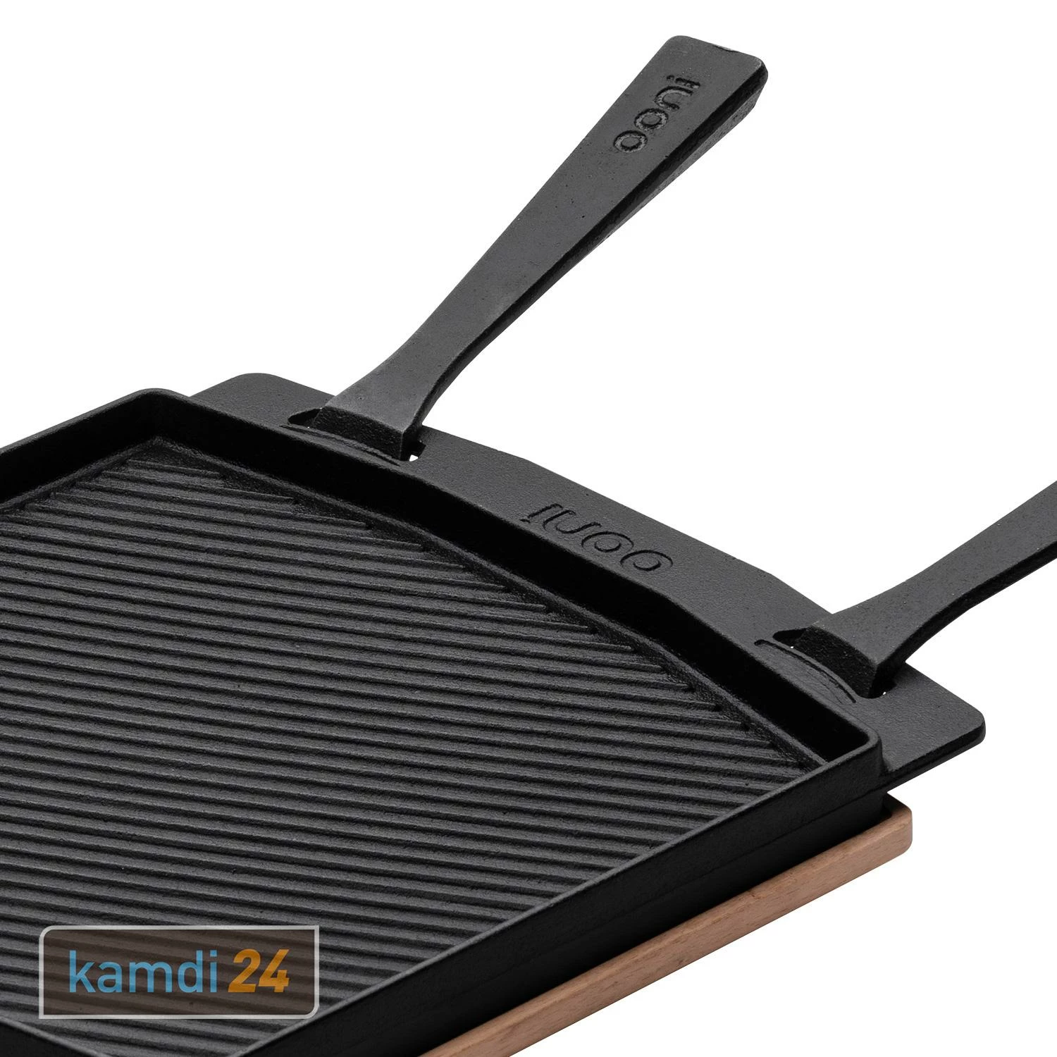 Ooni Doppelseitige Grillpfanne Aus Gusseisen Inkl. Untersetzer 7 Ooni Doppelseitige Grillpfanne Aus Gusseisen Inkl. Untersetzer – Bild 5