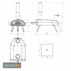 Ooni Fyra 12" Pizzaofen -Outdoorchef-ausverkauf ooni fyra 12 pizzaofen 21868 m 11