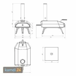 Ooni Karu 12" Hybrid Pizzaofen -Outdoorchef-ausverkauf ooni karu 12 hybrid pizzaofen 24126 m 11