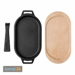 Ooni Servierpfanne Aus Gusseisen Inkl. Untersetzer -Outdoorchef-ausverkauf ooni servierpfanne aus gusseisen inkl untersetzer 24184 m 2