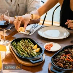 Ooni Servierpfanne Aus Gusseisen Inkl. Untersetzer -Outdoorchef-ausverkauf ooni servierpfanne aus gusseisen inkl untersetzer 24184 m 9