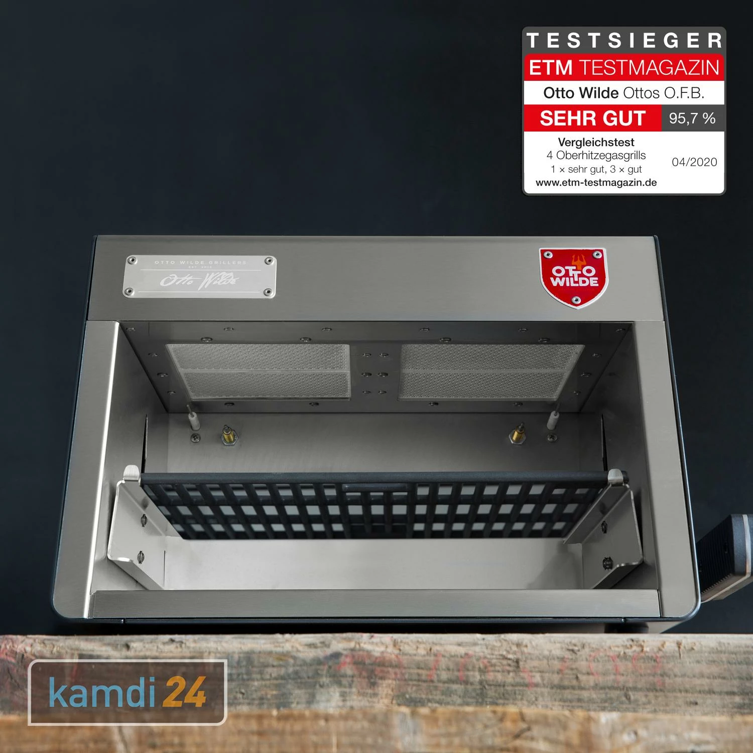 Otto Wilde O.F.B. Gasgrill + Zange + Oberhitze Grillbuch + Kreutzers Premium Rindfleisch-Paket 10 Otto Wilde O.F.B. Gasgrill + Zange + Oberhitze Grillbuch + Kreutzers Premium Rindfleisch-Paket – Bild 8