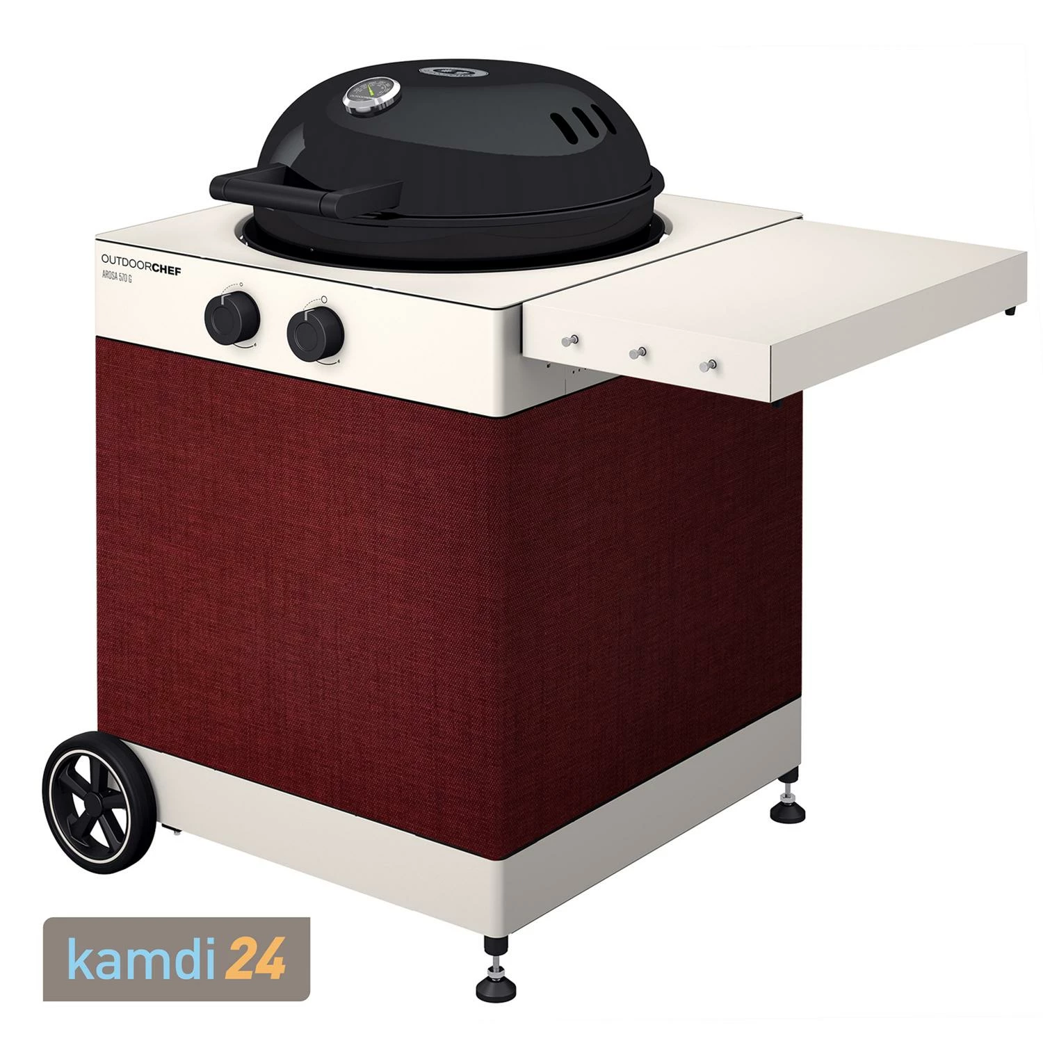 Outdoorchef Arosa 570 G Tex Gasgrill Velvet Red 3 Outdoorchef Arosa 570 G Tex Gasgrill Velvet Red