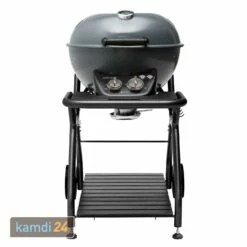 Outdoorchef Ascona 570 G Gas-Kugelgrill Dunkelgrau + Abdeckhaube -Outdoorchef-ausverkauf outdoorchef ascona 570 g gas kugelgrill dunkelgrau abdeckhaube 20926 m 1