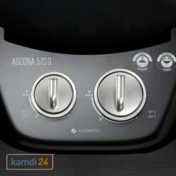 Outdoorchef Ascona 570 G Gas-Kugelgrill Dunkelgrau + Abdeckhaube -Outdoorchef-ausverkauf outdoorchef ascona 570 g gas kugelgrill dunkelgrau abdeckhaube 20926 m 7