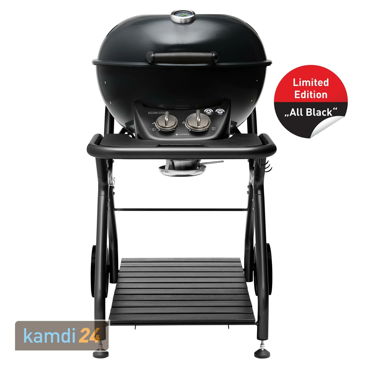 Outdoorchef Ascona 570 G Gas-Kugelgrill Limited Edition All Black 3 Outdoorchef Ascona 570 G Gas-Kugelgrill Limited Edition All Black