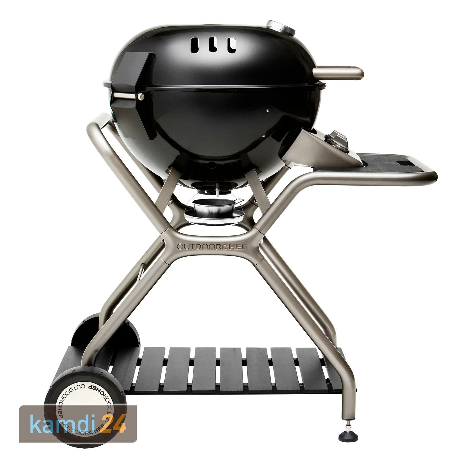 Outdoorchef Ascona 570 G Gas-Kugelgrill Schwarz 3 Outdoorchef Ascona 570 G Gas-Kugelgrill Schwarz – Bild 2