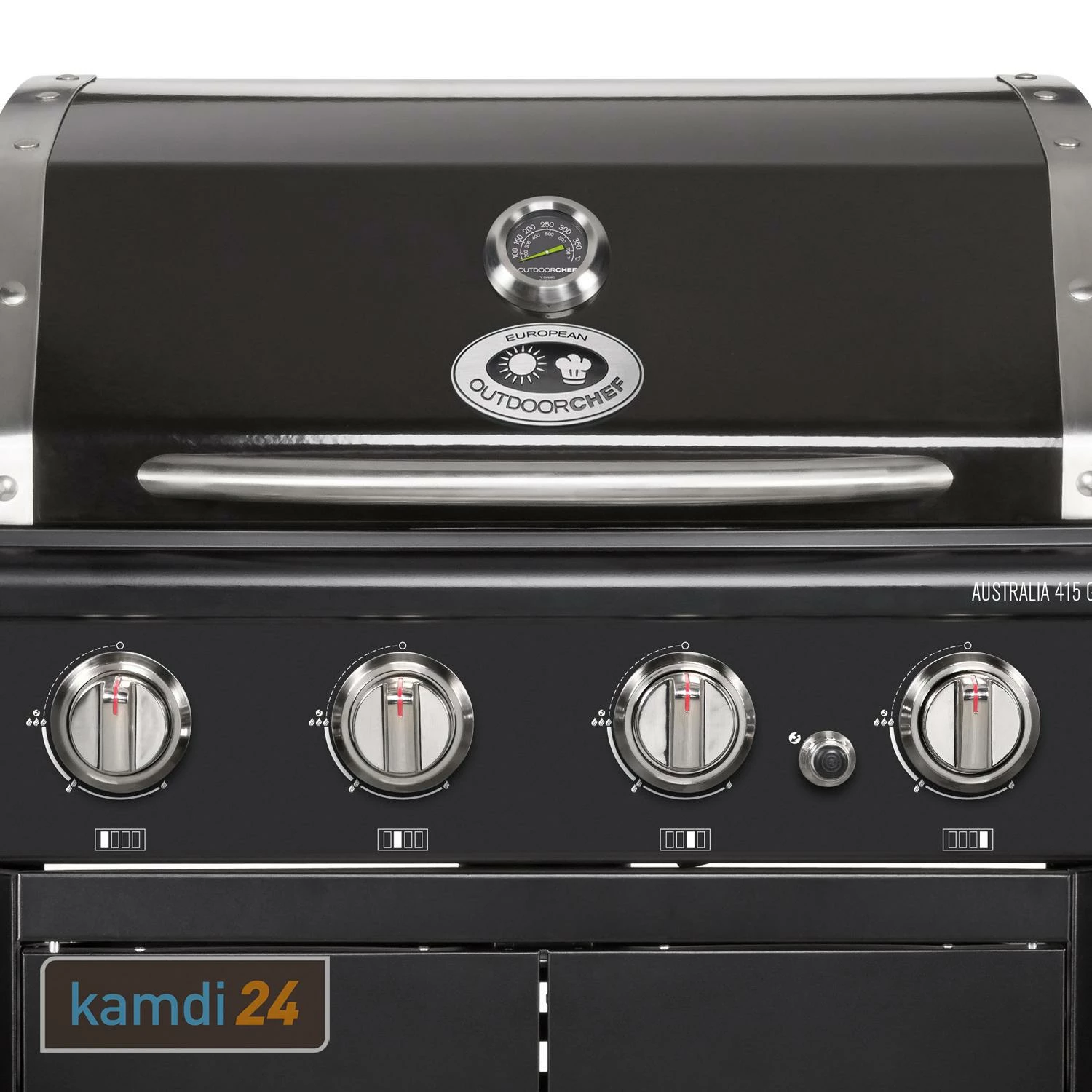 Outdoorchef Australia 415 G Gas-Grillstation Schwarz + Abdeckhaube 8 Outdoorchef Australia 415 G Gas-Grillstation Schwarz + Abdeckhaube – Bild 6