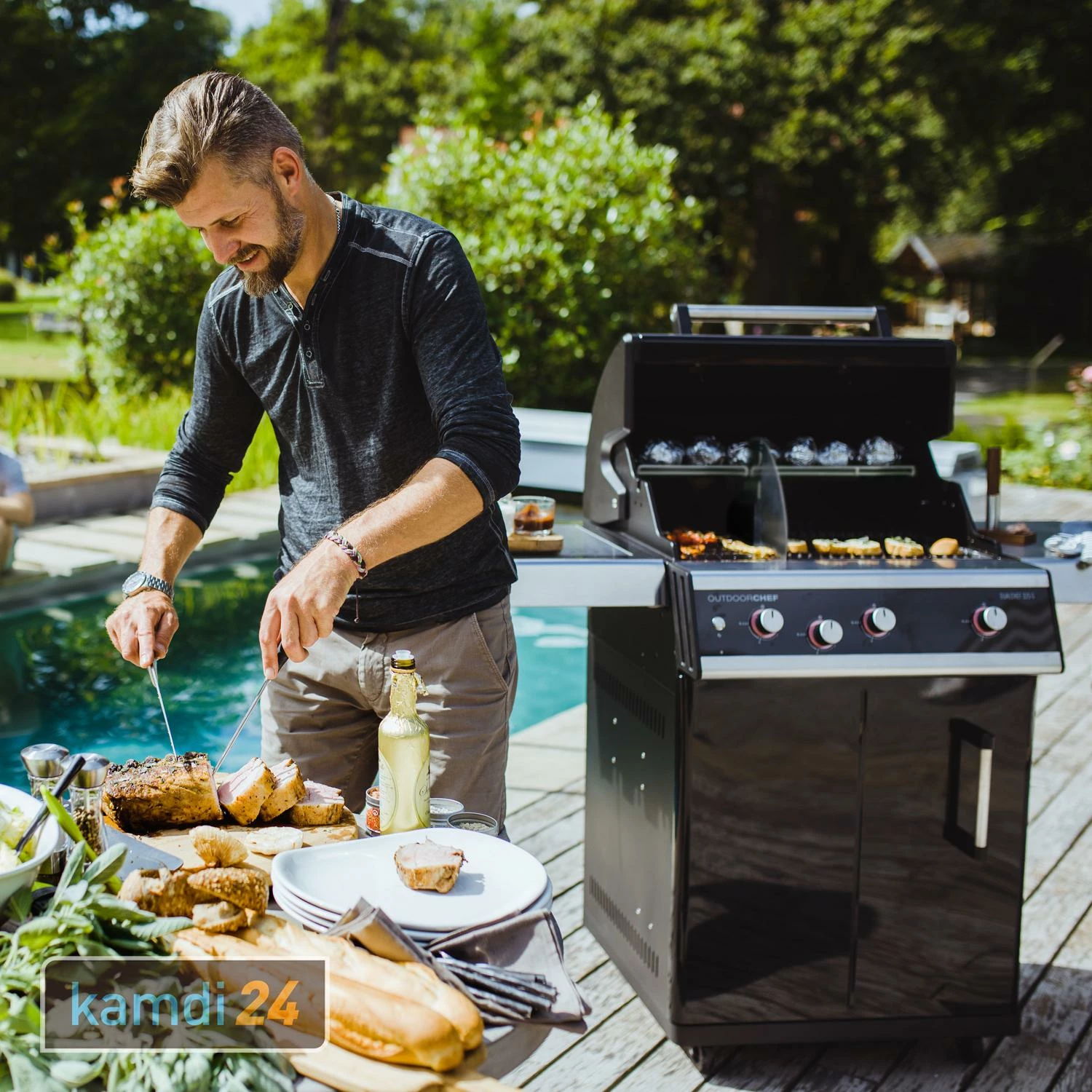 Outdoorchef Dualchef 325 G Gas-Grillstation 10 Outdoorchef Dualchef 325 G Gas-Grillstation – Bild 8